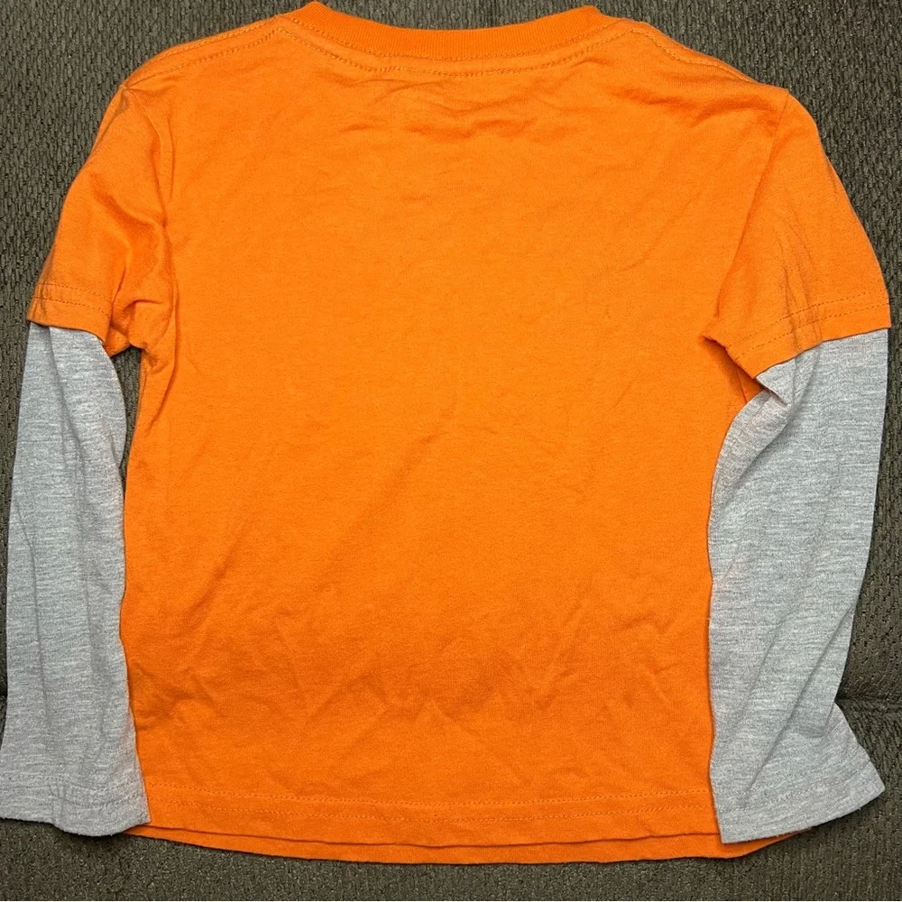 Thomas & Friends James Percy Orange Gray Long Sleeve Shirt Size 3T - Picture 6 of 6